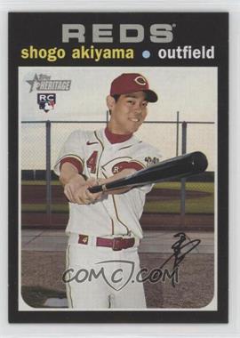 2020 Topps Heritage High Number - [Base] #527.4 - Silver Team Name Variation - Shogo Akiyama