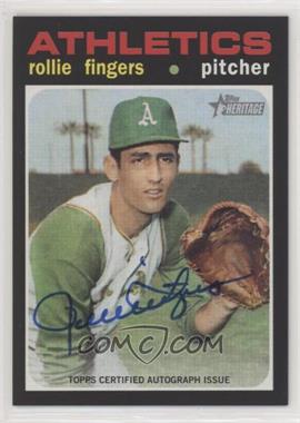 2020 Topps Heritage High Number - Real One Autographs #ROA-RF - Rollie Fingers