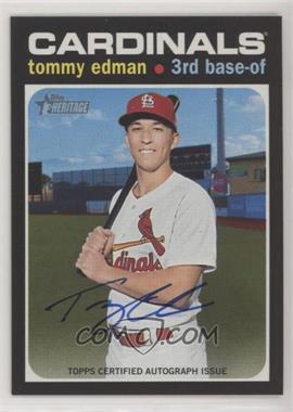 2020 Topps Heritage High Number - Real One Autographs #ROA-TE - Tommy Edman
