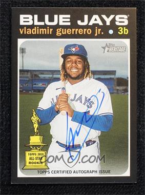 2020 Topps Heritage High Number - Real One Autographs #ROA-VG - Vladimir Guerrero Jr.