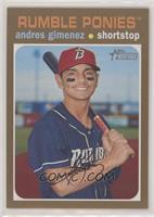 Andres Gimenez #/15