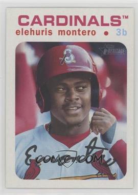 2020 Topps Heritage Minor League Edition - [Base] - White #170 - Elehuris Montero /50