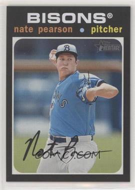 2020 Topps Heritage Minor League Edition - [Base] #220 - High Number SP - Nate Pearson