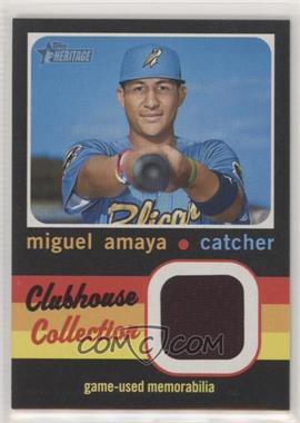 2020 Topps Heritage Minor League Edition - Clubhouse Collection Relics #CCR-MA - Miguel Amaya