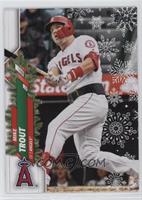 Super Rare Short Print Variations - Mike Trout (Santa Belt)