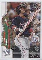 Short Print Variations - Juan Soto (Candy Cane Bat)