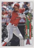 Short Print Variations - Shohei Ohtani (Holding Small Candy Canes)