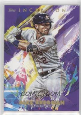 2020 Topps Inception - [Base] - Purple #33 - Alex Bregman /150