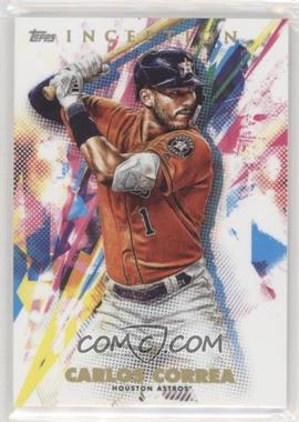 2020 Topps Inception - [Base] #6 - Carlos Correa