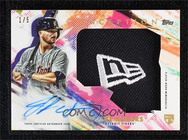 2020 Topps Inception - Inception Autograph Jumbo Hat Patch - New Era Logo #IAH-JR - Jake Rogers /5