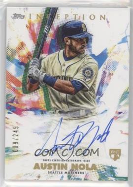 2020 Topps Inception - Rookies & Emerging Stars Autographs #RESA-AN - Austin Nola /245