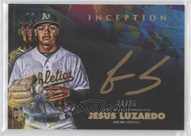 2020 Topps Inception - Silver Signings - Gold Ink #SS-JL - Jesus Luzardo /25