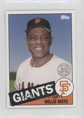 2020 Topps Mini - 1985 Topps 35th Anniversary #85-87 - Willie Mays