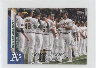 2020 Topps Mini - [Base] - Blue #73 - Oakland Athletics /10