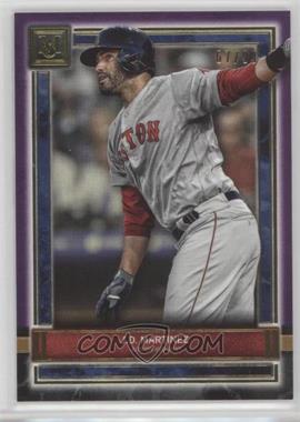 2020 Topps Museum Collection - [Base] - Amethyst #7 - J.D. Martinez /99