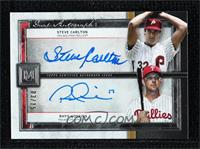 Rhys Hoskins, Steve Carlton #/15