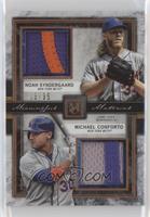 Michael Conforto, Noah Syndergaard #/35