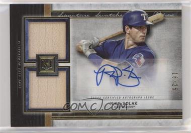 2020 Topps Museum Collection - Signature Swatch Dual Relics - Gold #SSDA-NS - Nick Solak /25