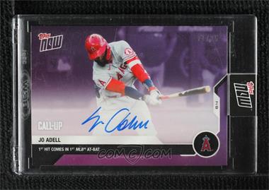 2020 Topps Now - [Base] - Purple Autographs #53C - Jo Adell /25 [Uncirculated]