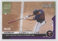 AL Wildcard Series - Alex Kirilloff #/25