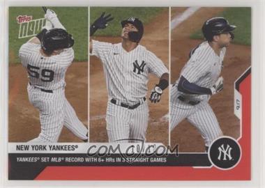2020 Topps Now - [Base] - Red #279 - New York Yankees Team /10
