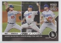 World Series - Dustin May, Victor Gonzalez, Blake Treinen #/562