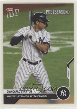 2020 Topps Now - Postseason #PS-59 - Giancarlo Stanton /687