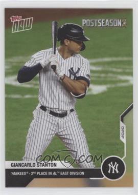 2020 Topps Now - Postseason #PS-59 - Giancarlo Stanton /687