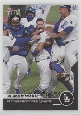 2020 Topps Now Card of the Month - [Base] - Black #M-OCT - Los Angeles Dodgers
