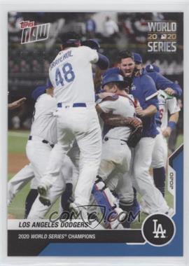 2020 Topps Now Los Angeles Dodgers World Series Champions - [Base] - Blue #WS-1CE - Los Angeles Dodgers Team /49