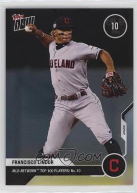 2020 Topps Now MLB Network Top 100 Players - [Base] #MN10 - Francisco Lindor