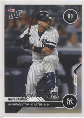 2020 Topps Now MLB Network Top 100 Players - [Base] #MN80 - Gary Sanchez