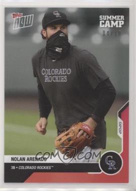 2020 Topps Now Road to Opening Day - [Base] - Red #OD-482 - Summer Camp - Nolan Arenado /10