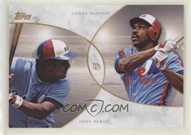 2020 Topps On Demand Dynamic Duals - [Base] #20 - Tony Perez, Andre Dawson