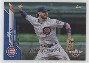 2020 Topps Opening Day - [Base] - Opening Day Edition Blue Foil #117 - Kris Bryant /2020
