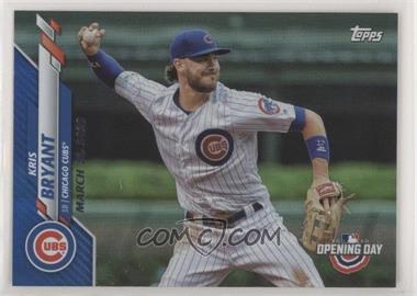 2020 Topps Opening Day - [Base] - Opening Day Edition Blue Foil #117 - Kris Bryant /2020