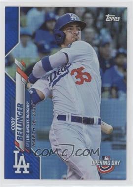2020 Topps Opening Day - [Base] - Opening Day Edition Blue Foil #129 - Cody Bellinger /2020
