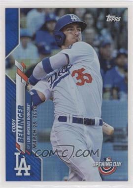 2020 Topps Opening Day - [Base] - Opening Day Edition Blue Foil #129 - Cody Bellinger /2020