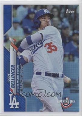 2020 Topps Opening Day - [Base] - Opening Day Edition Blue Foil #129 - Cody Bellinger /2020