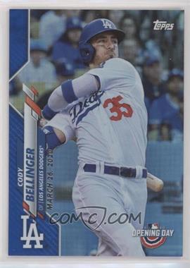 2020 Topps Opening Day - [Base] - Opening Day Edition Blue Foil #129 - Cody Bellinger /2020