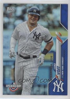2020 Topps Opening Day - [Base] - Opening Day Edition Blue Foil #159 - Luke Voit /2020