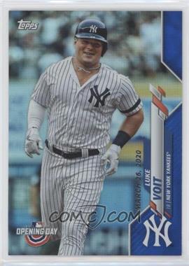 2020 Topps Opening Day - [Base] - Opening Day Edition Blue Foil #159 - Luke Voit /2020