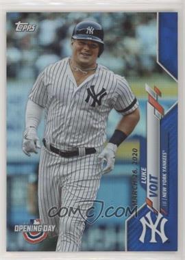 2020 Topps Opening Day - [Base] - Opening Day Edition Blue Foil #159 - Luke Voit /2020