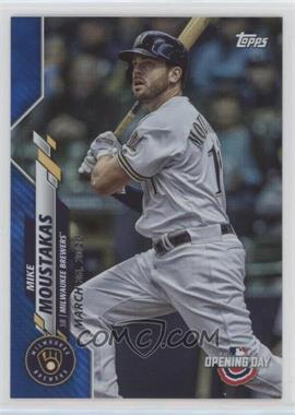 2020 Topps Opening Day - [Base] - Opening Day Edition Blue Foil #5 - Mike Moustakas /2020