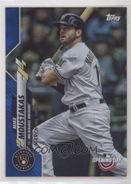 2020 Topps Opening Day - [Base] - Opening Day Edition Blue Foil #5 - Mike Moustakas /2020