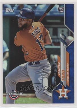 2020 Topps Opening Day - [Base] - Opening Day Edition Blue Foil #55 - Abraham Toro /2020