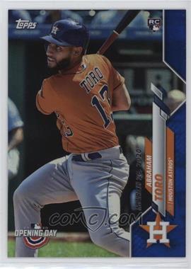 2020 Topps Opening Day - [Base] - Opening Day Edition Blue Foil #55 - Abraham Toro /2020