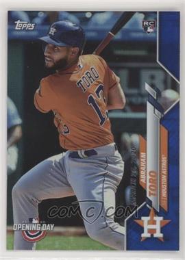 2020 Topps Opening Day - [Base] - Opening Day Edition Blue Foil #55 - Abraham Toro /2020