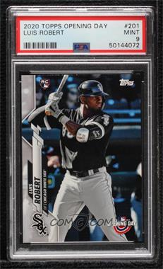 2020 Topps Opening Day - [Base] #201 - Short Print - Luis Robert [PSA 9 MINT]