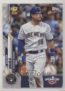 2020 Topps Opening Day - [Base] #61.1 - Keston Hiura (White Jersey)